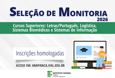 MONITORIA DAS GRADUAÇÕES