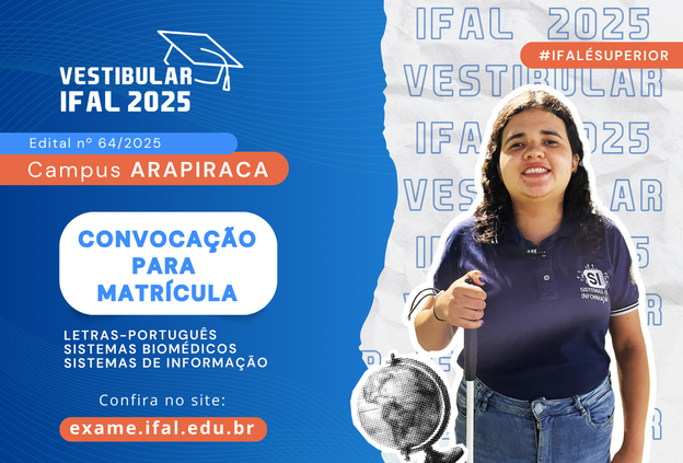 Aprovados em Letras, Sistemas Biomédicos e Sistemas de Informação são convocados/as para matrícula