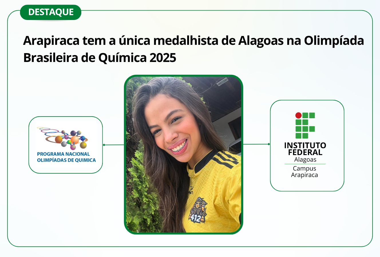 Ifal Arapiraca na OBQ 2025