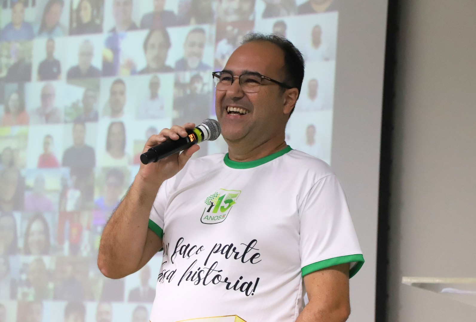 Fábio Ribeiro, primeiro servidor do campus