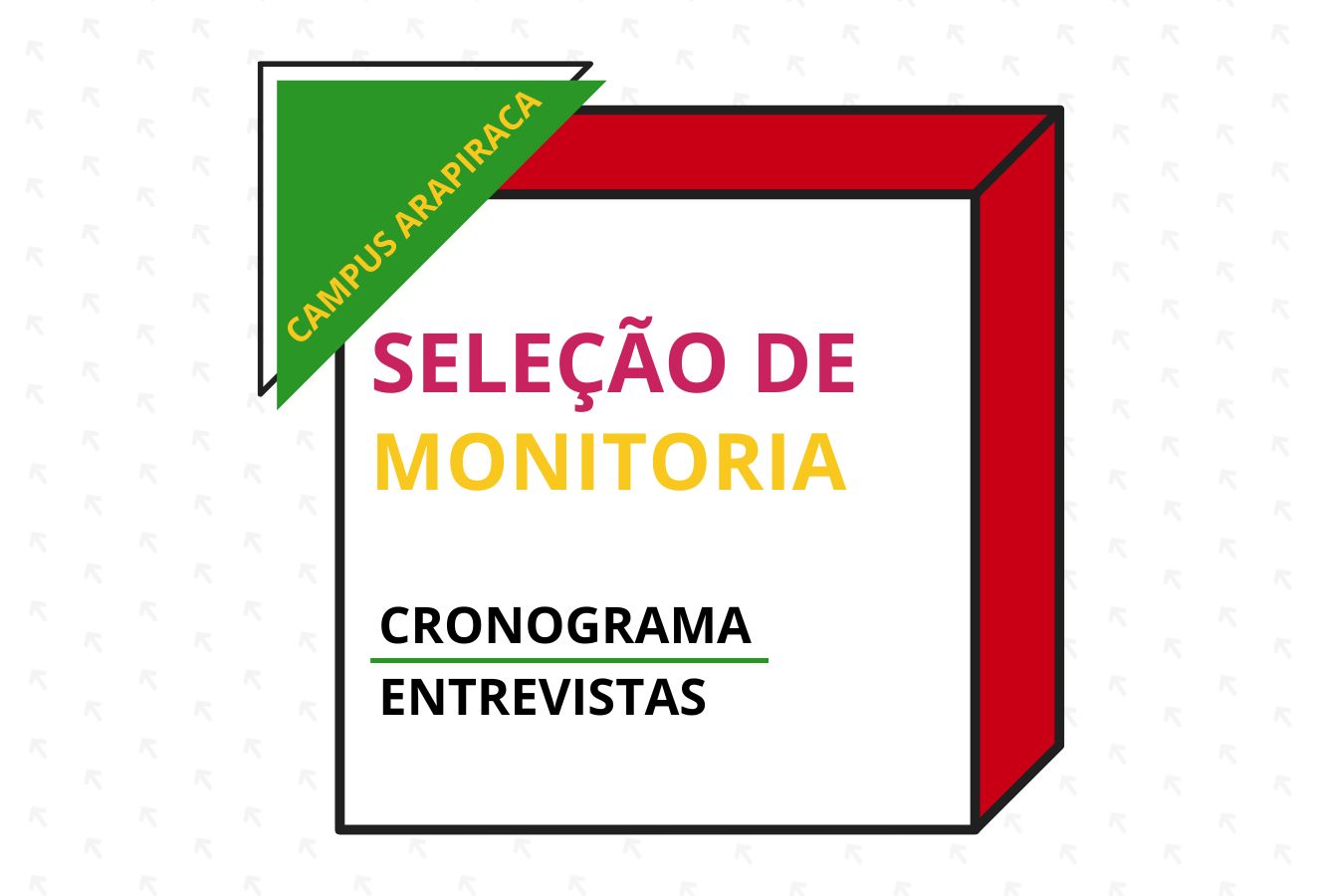 Seleção de monitoria