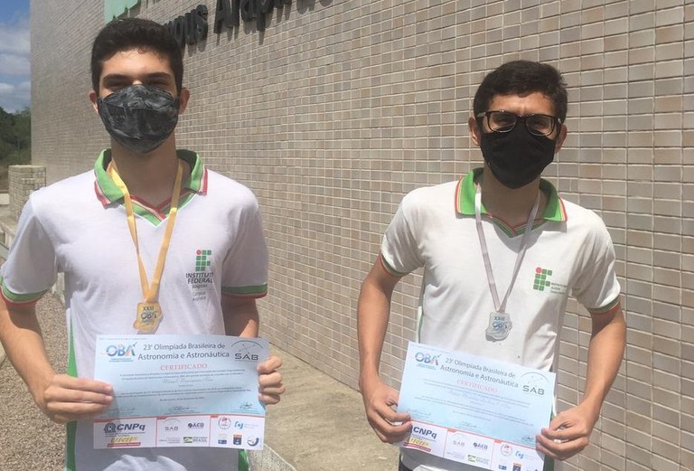 Dez estudantes conquistaram medalhas pelo Ifal Arapiraca