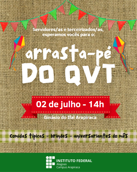 Festejos juninos - Ifal Arapiraca