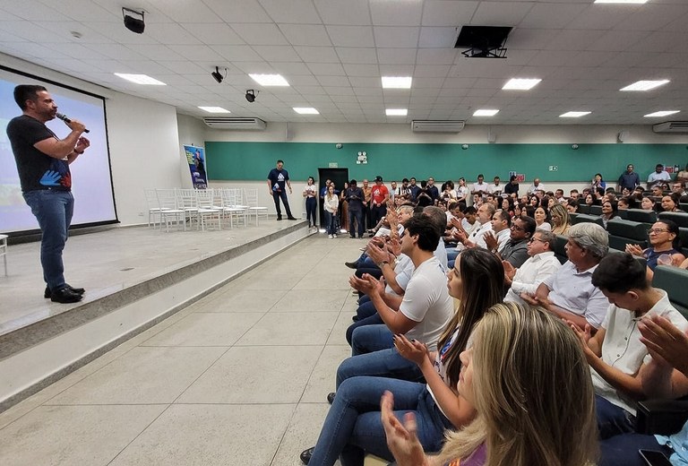 Governador Paulo Dantas na abertura do Fórum Participativo do PPA