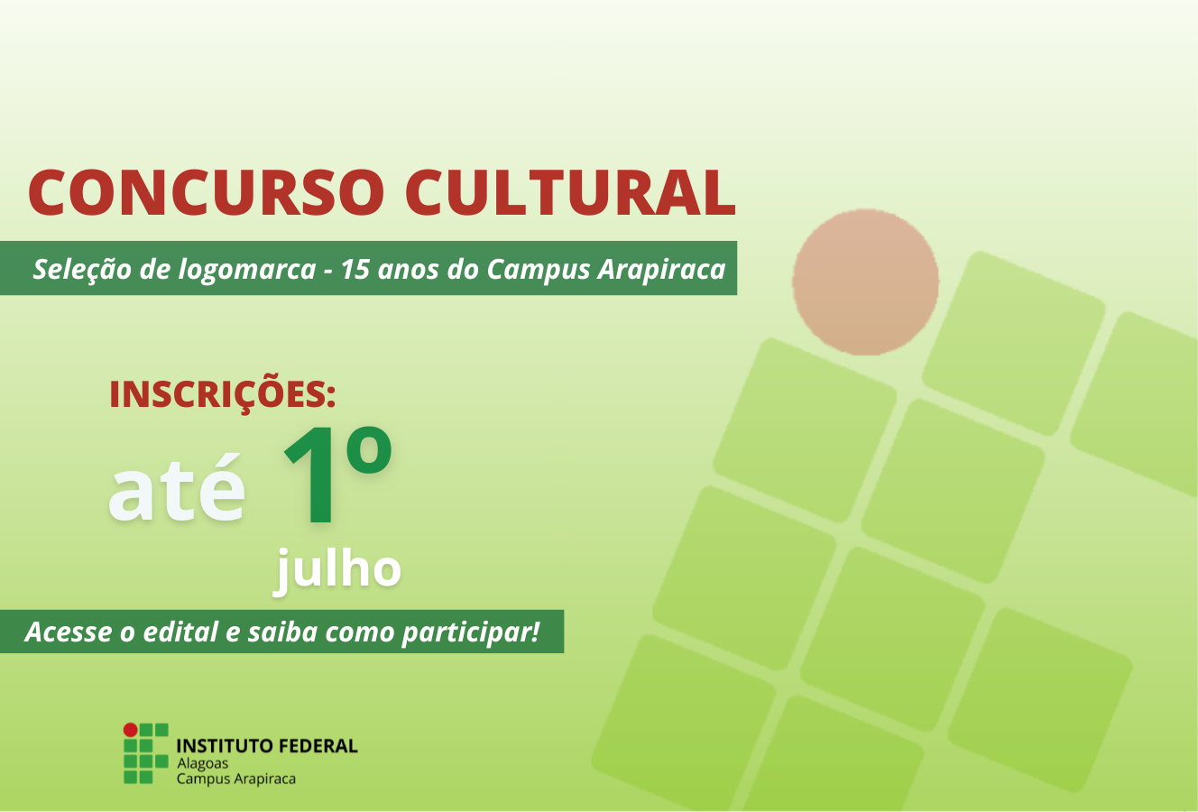 Edital Logomarca 15 anos