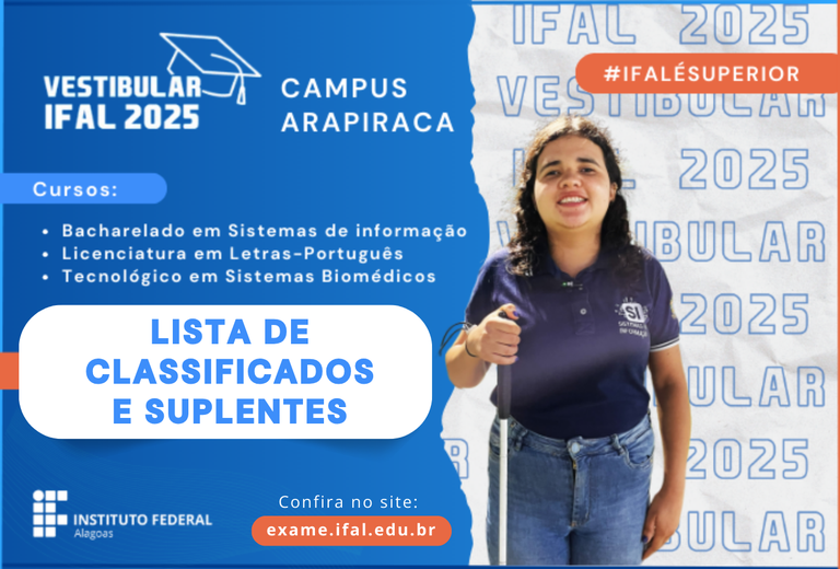 Vestibular Ifal - Arapiraca