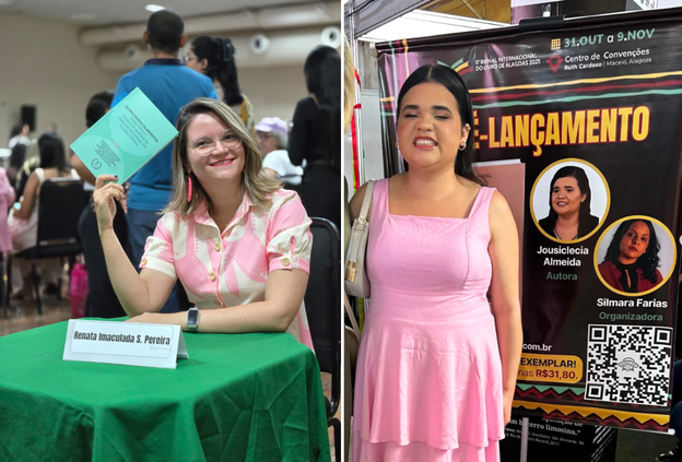 Mais duas obras do Ifal Arapiraca ganham os holofotes no maior evento literário do estado