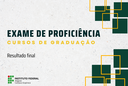 Edital de Proficiência