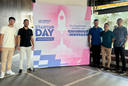 Equipe North NE é  formada por José Matheus Silva, Lucas Gabryel Nascimento e Marcos Vinicius França, de Sistemas de Informação, além de Vinicios Rafael Soares e Felipe de Almeida Silva, gressos do médio.png