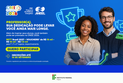 Inscrições para a Olimpíada Nacional de Eficiência Energética 2026 vão até dia 15