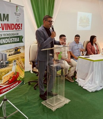 Diretor-geral Magno Abreu destaca que o novo curso é estratégico para o desenvolvimento econômico e social da região.jpeg