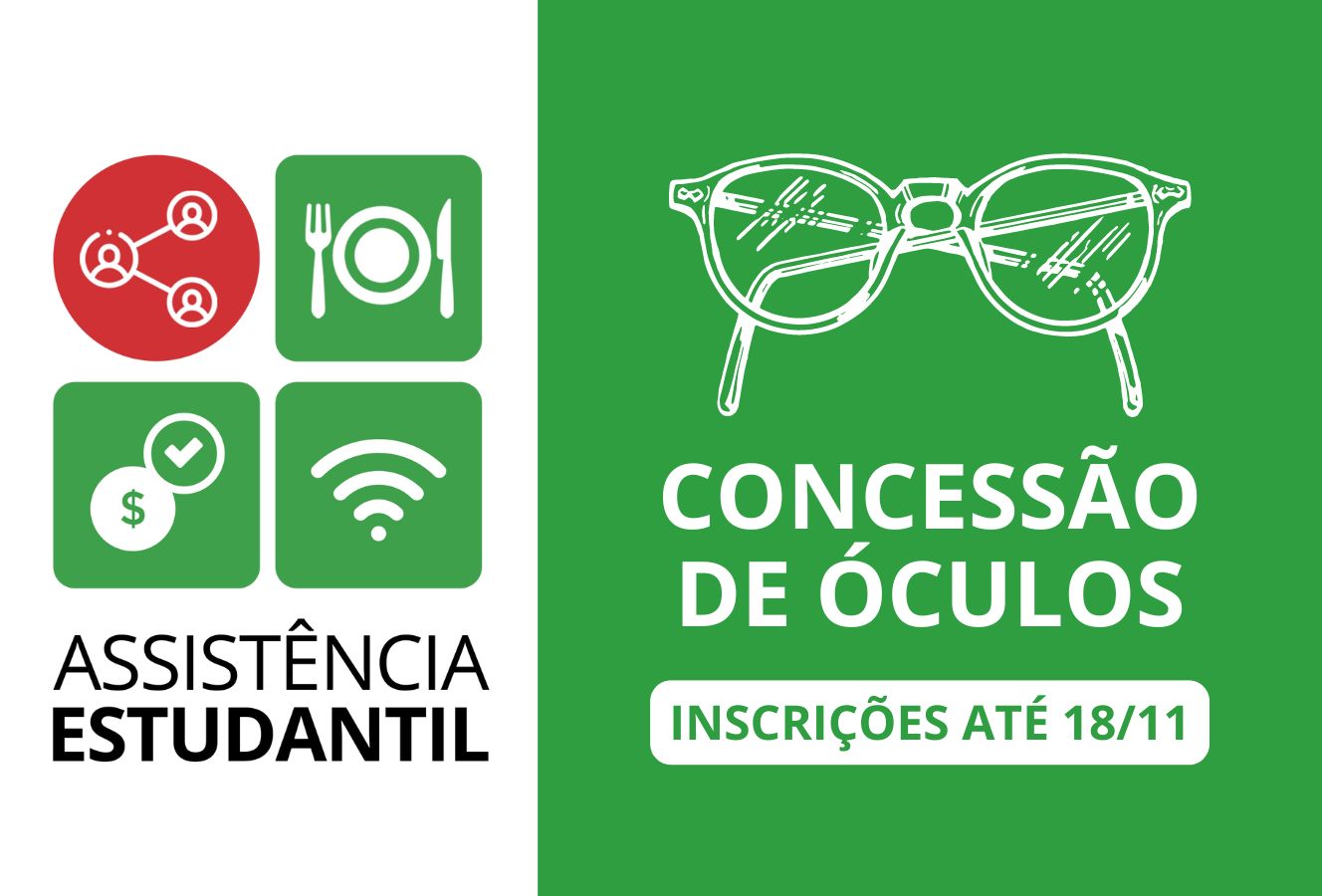 Edital de concessão de óculos corretivos - Campus Batalha