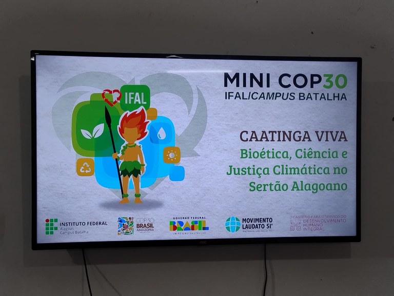 Atividade doi inspirada na COP 30, a ser realizada  em novembro deste ano, na cidade de Belém, Pará.jpeg