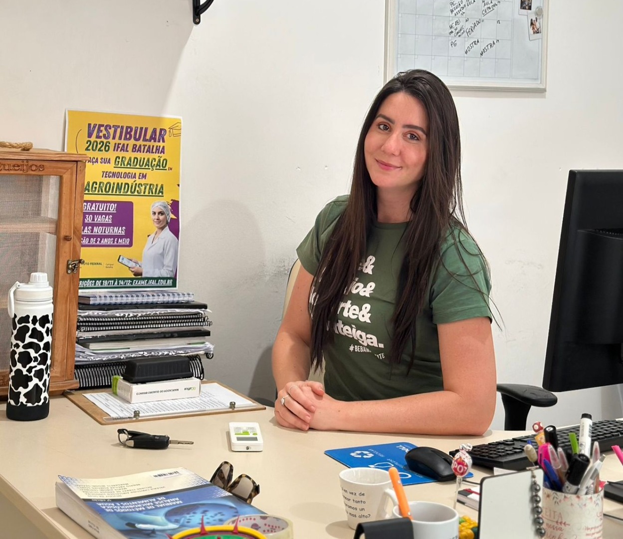 Luana Cypriano de Souza será a primeira coordenadora do curso.jpeg