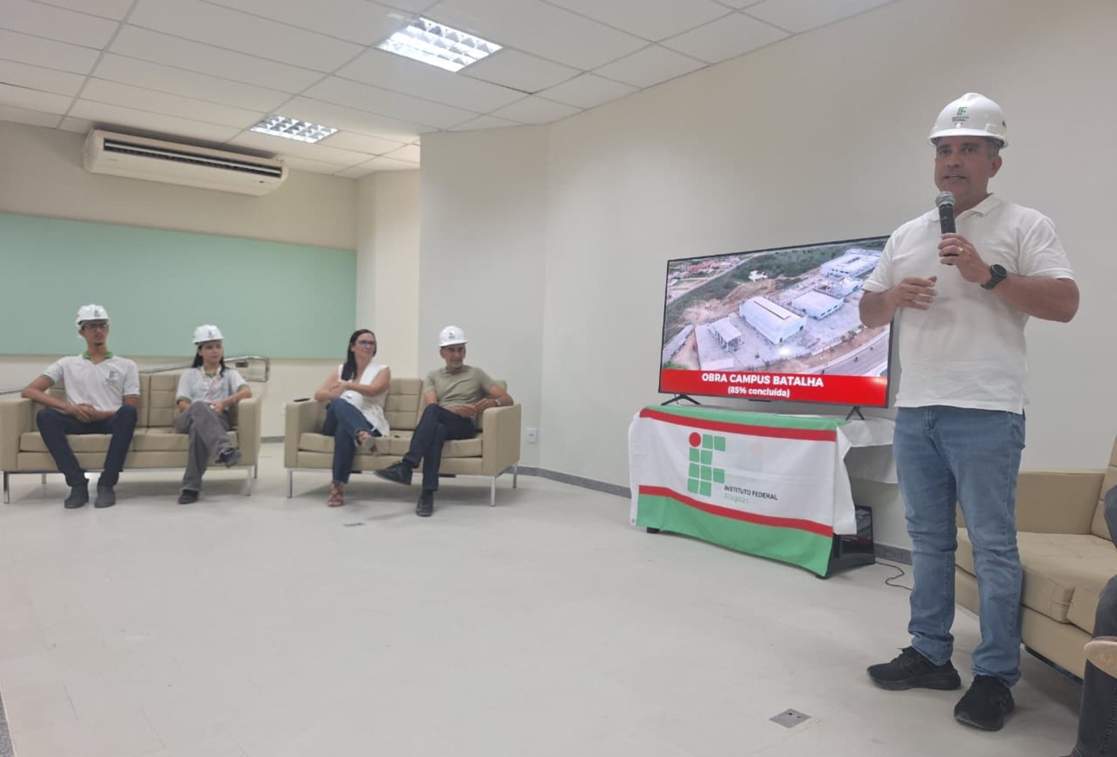 Visita do governador Paulo Dantas e do reitor Carlos Guedes reforça a expansão do ensino técnico e superior em Alagoas