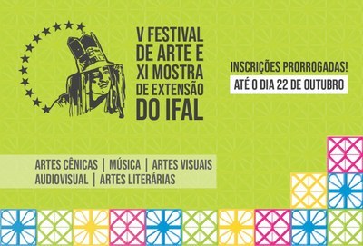 Inscrições prorrogadas para 22/10