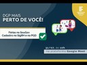 DGP Mais Perto de Você  - Férias no SouGov – Cadastro no SIGRH e no PGD