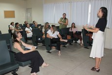 Servidores do Campus Benedito Bentes receberam a equipe da DGP/Ifal