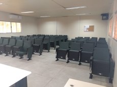 Auditório do campus em novo espaço