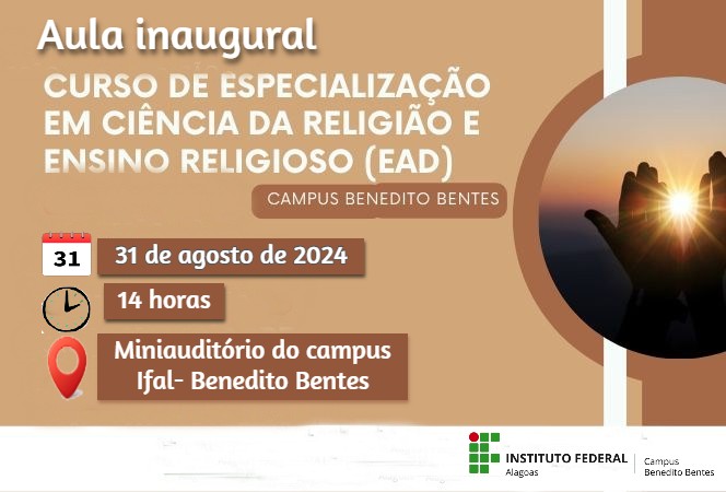Especialização em Ciências da Religião e Ensino Religioso