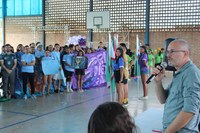 Jogos são declarados abertos pelo chefe do Departamento de Ensino Max Manhas