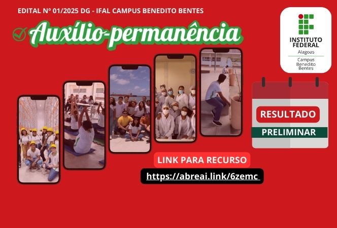 RESULTADO PRELIMINAR AUXÍLIO PERMANÊNCIA