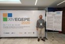 Professor Marcos Charles, do campus Benedito Bentes representou o Ifal no evento sobre empreendimento e gestão de pequenas empresas