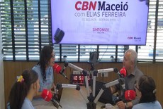Equipe Vitalis concede entrevista à rádio CBN Maceió