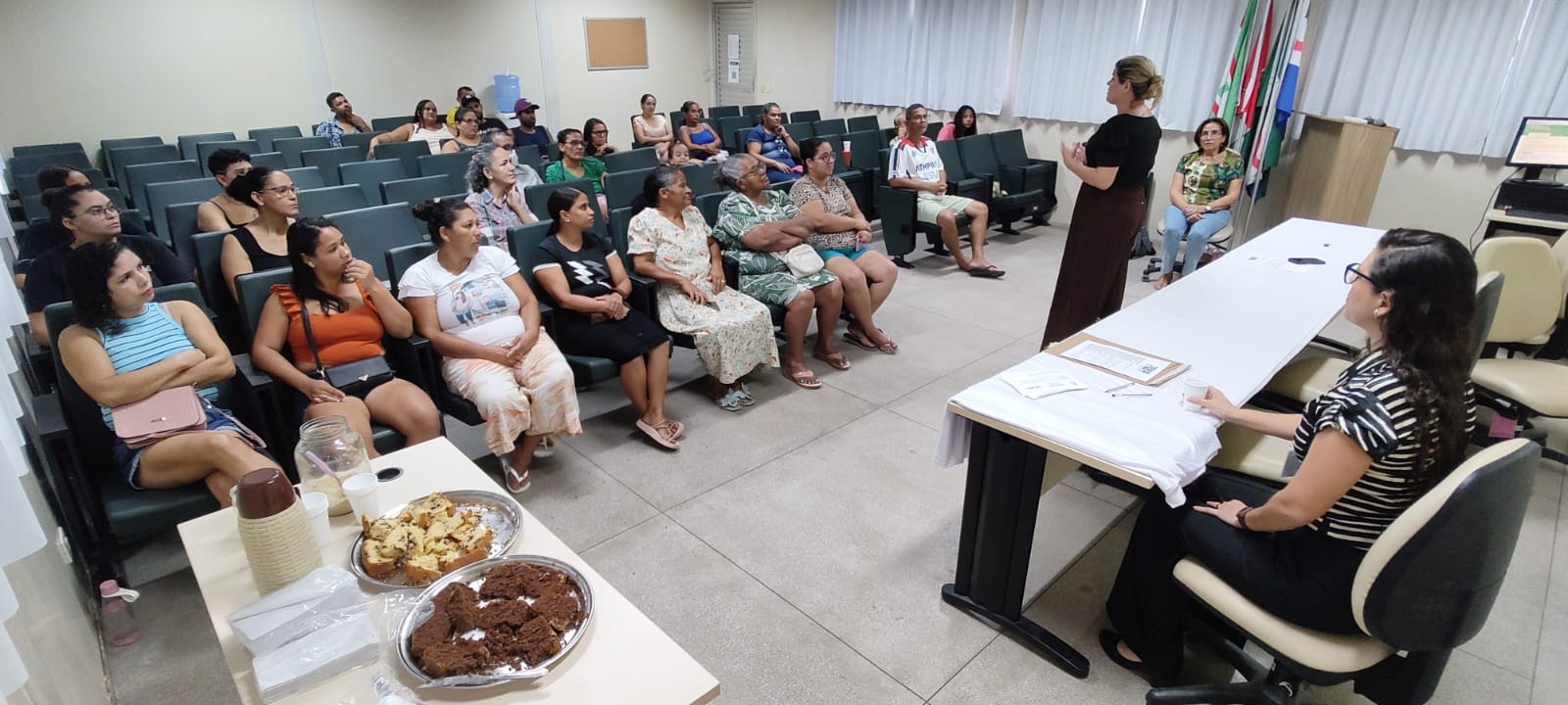 Reunião com pais, mães e responsáveis pelos estudantes do Partiu IF