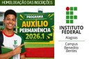 Auxílio Permanência - 1º semestre 2026