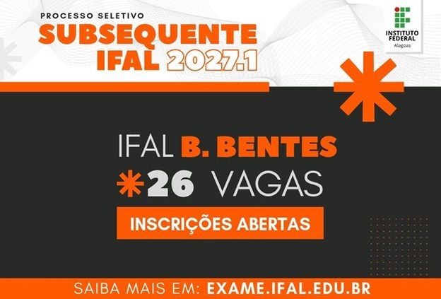Ifal abre inscrições para o curso técnico subsequente em Enfermagem