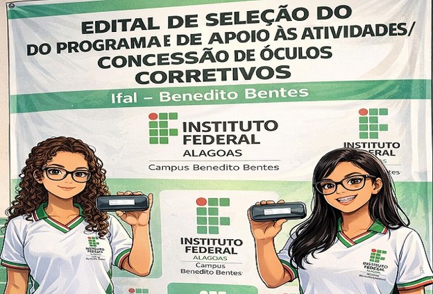 Ifal Benedito Bentes abre inscrições do programa de concessão de óculos corretivos