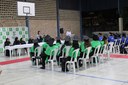 Pró-reitora de Ensino, Cledilma Costa representou o reitor na solenidade