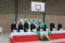 Composição de mesa solene
