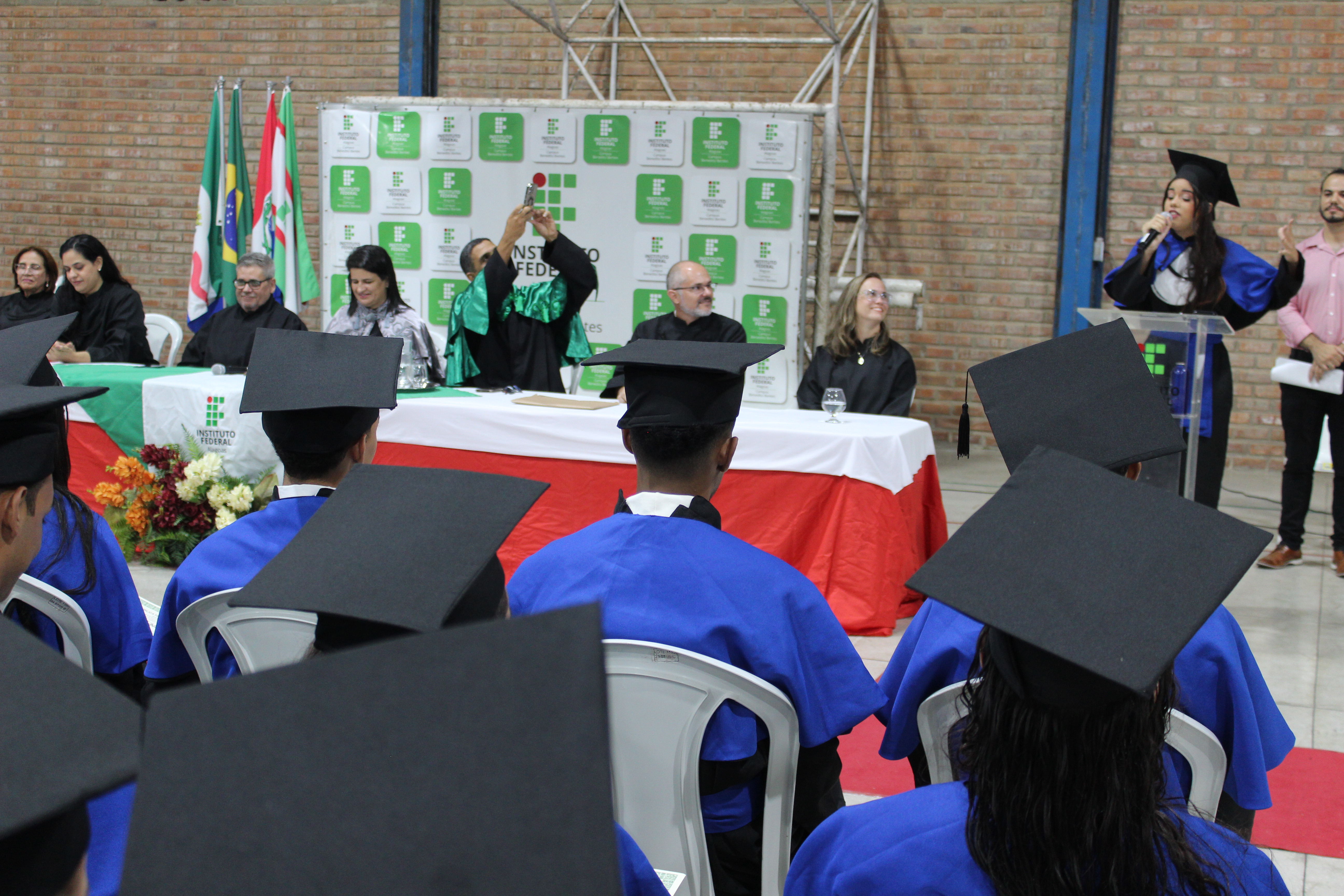 Oradora Rebeca Freitas