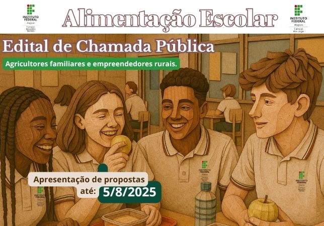 ALIMENTAÇÃO ESCOLA- EDITAL DE CHAMADA PÚBLICA