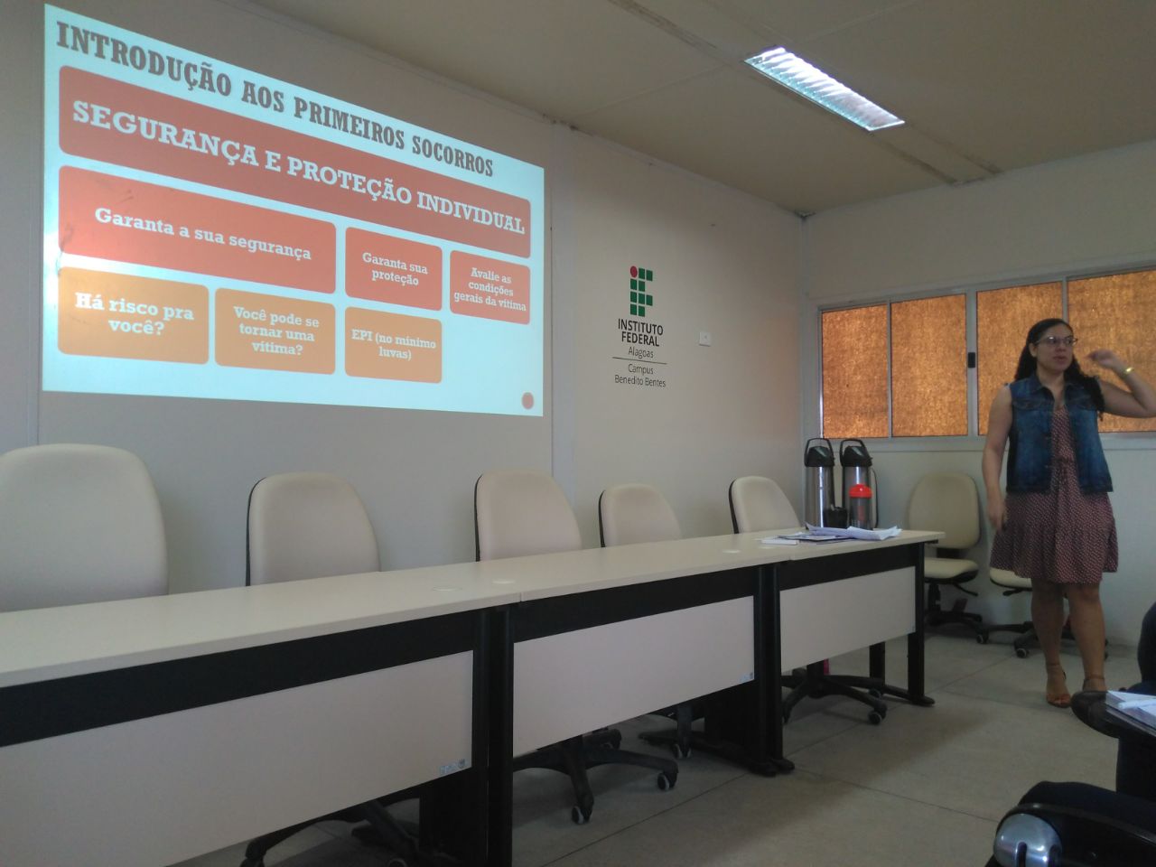 Curso de Primeiros Socorros do Ifal CABB.