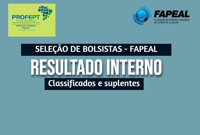 RESULTADO- SELEÇÃO DE BOLSISTAS