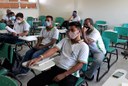 Estudantes do curso de Higienista de Serviços de Saúde, ministrado no campus Benedito Bentes do Ifal