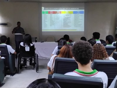 Palestra sobre Segurança no Trabalho