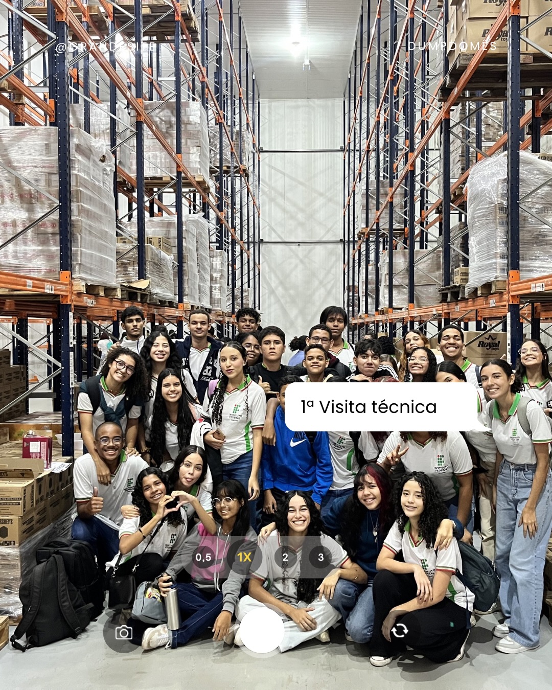 Visita à distribuidora Objetiva