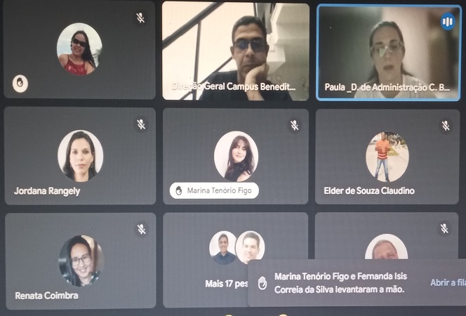 Reunião sobre orçamento 
