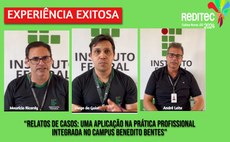 Trabalho de professores do Campus Benedito Bentes será apresentado como experiência exitosa na Reditec 2024