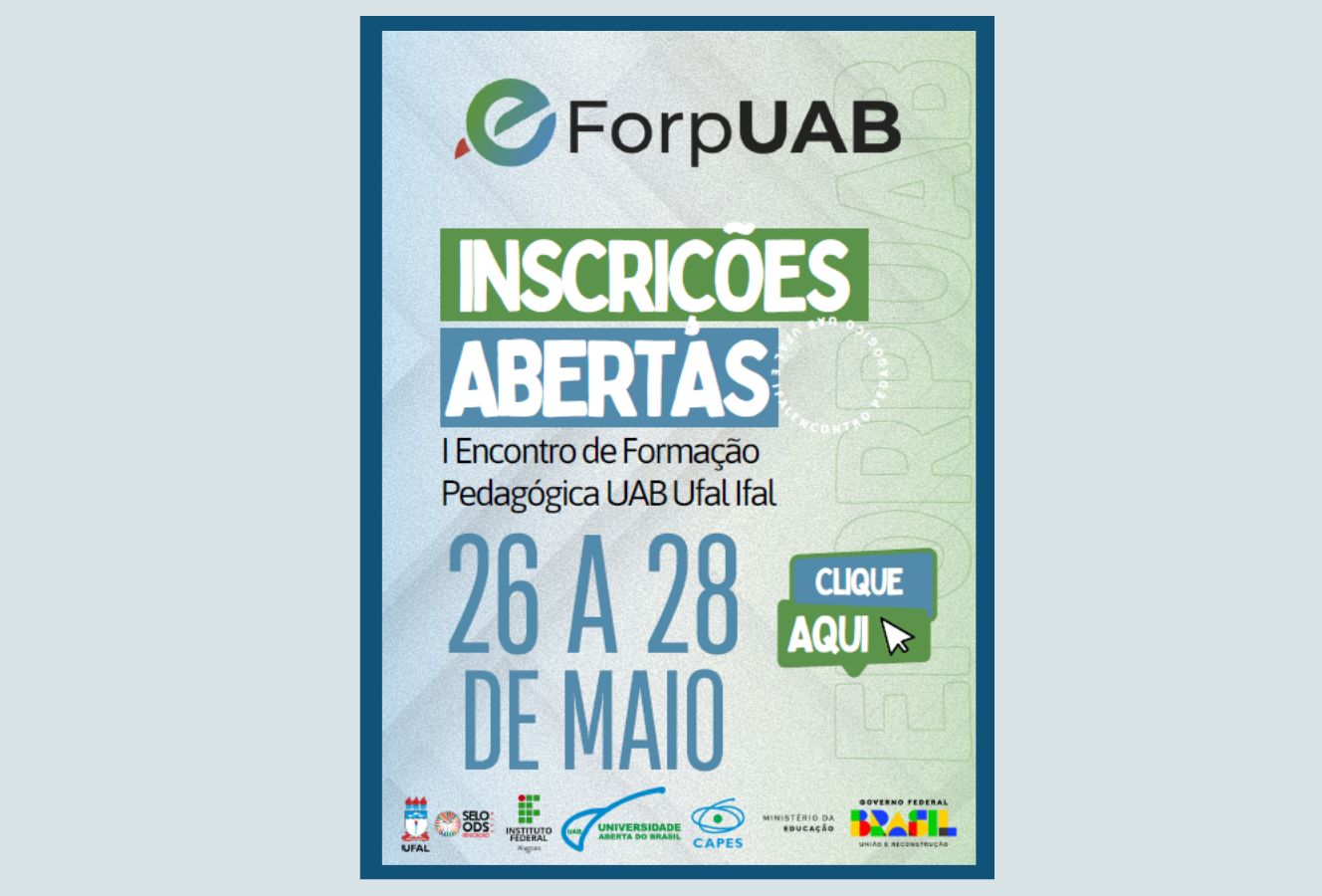 Inscrições estão abertas