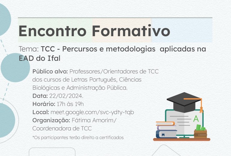 Diread promove Encontro Formativo para professores do Ifal na modalidade a distância