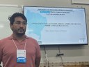 Édipo Adriano Santos apresentou o  trabalho A pedagogia para além dos muros aprofundamentos sobre a pedagogia social.jpeg