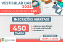 Edital retificado ampliou período de inscrições até o dia 18 de maio