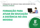 Curso sobre ead no AVA Moodle