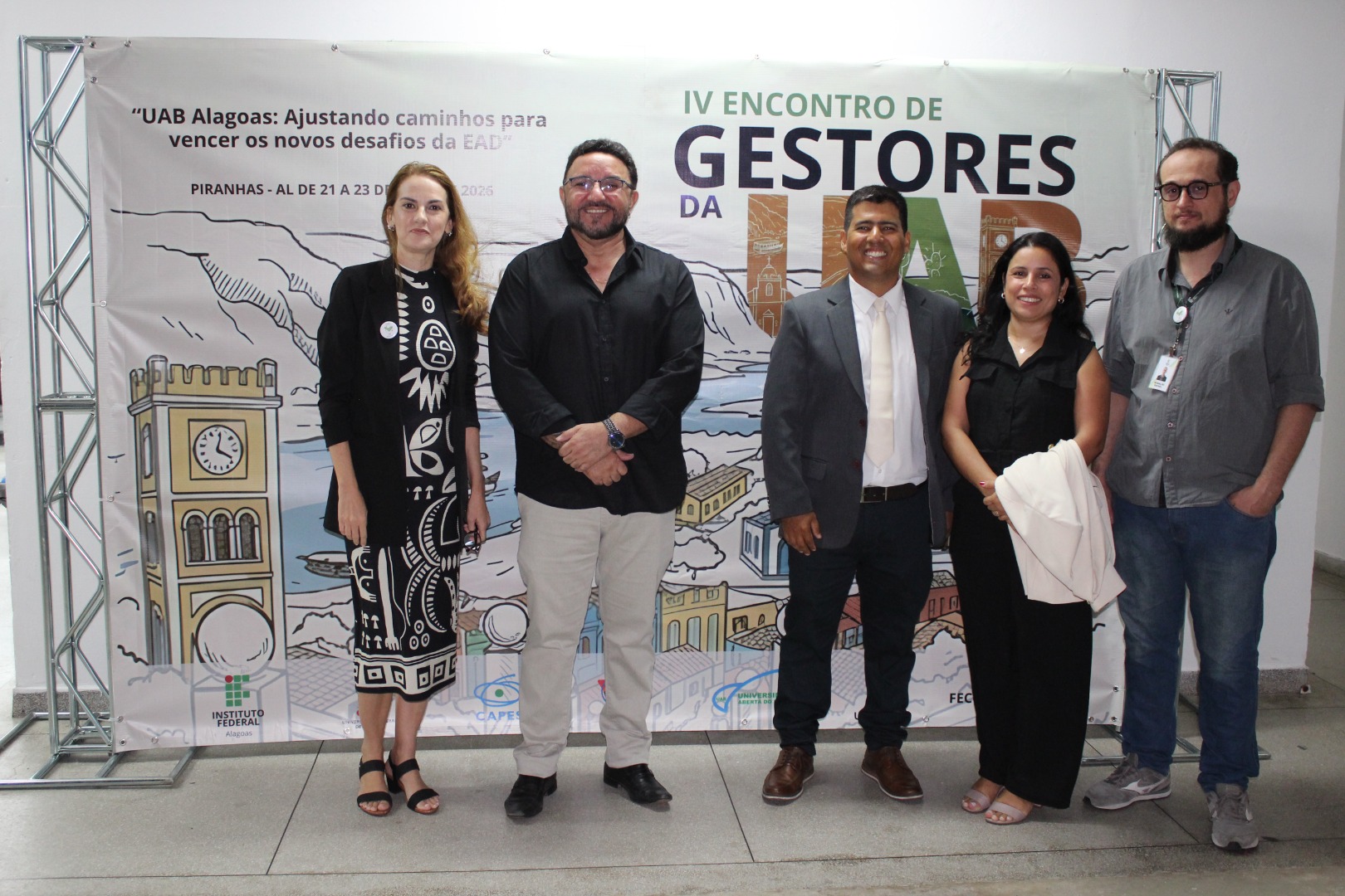 Gestores envolvidos com polos UAB no Ifal ressaltam importância do evento para pensar papel transformador da educação a distância no Sertão.JPG