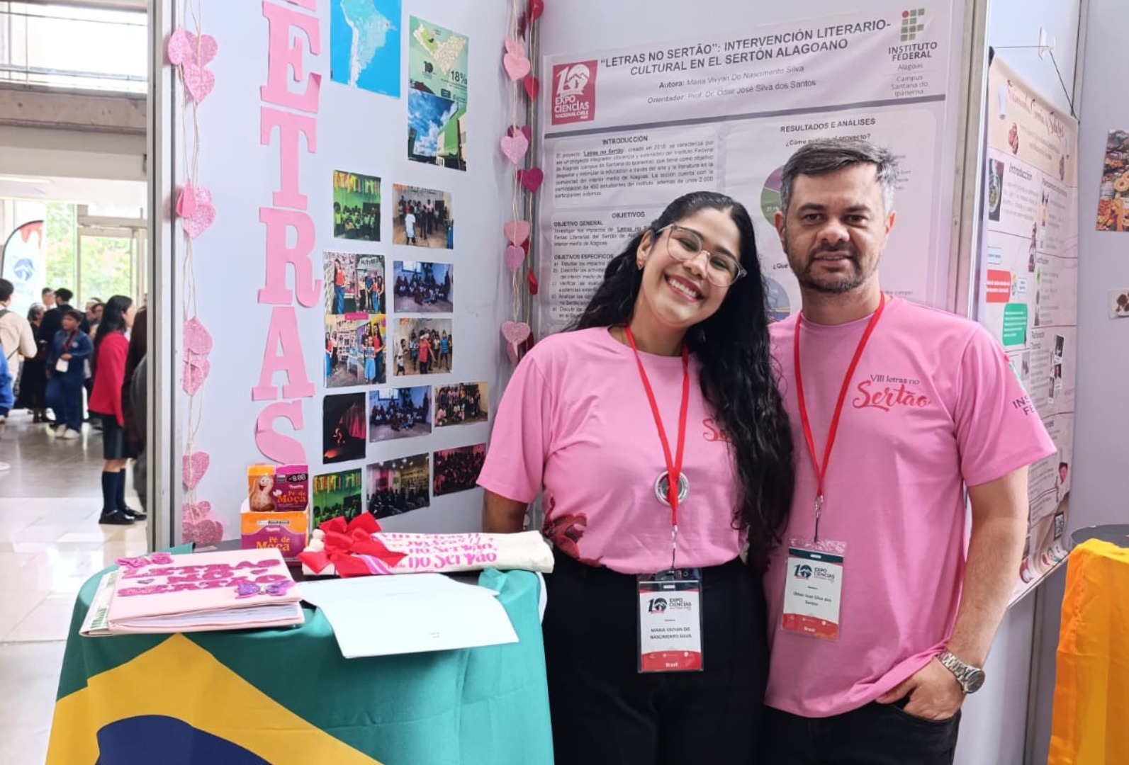 Trabalho desenvolvido no Campus Santana do Ipanema foi premiado na Expo Ciências Nacional Chile